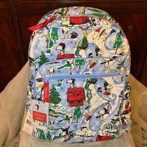 ❄️ Vera Bradley Ski Slope Snoopy Campus Backpack
